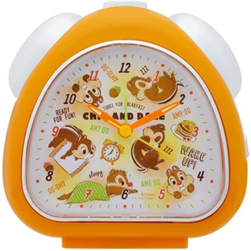 T’s Factory Disney Rice Ball Shaped Clock Heartwarming/Chip ‘n Dale