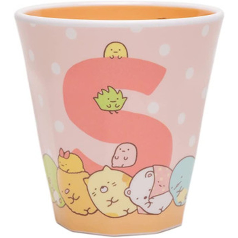 T’s Factory Sumikko Gurashi Initial Melamine Cup S