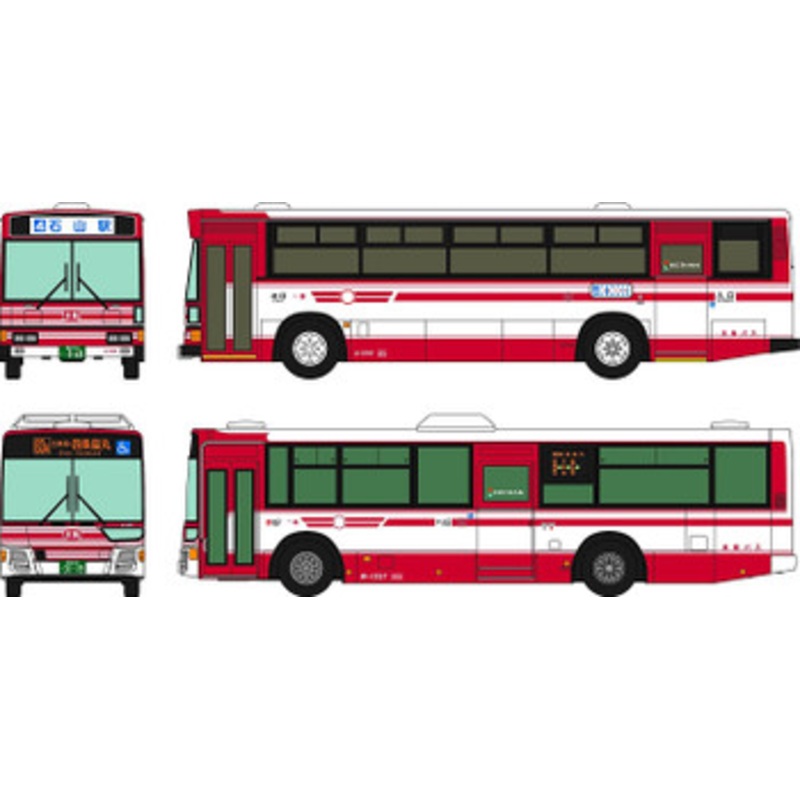 Tomytec Bus Collection Keihan Bus 100th Anniversary Route Car 2 Bus Set (N scale)