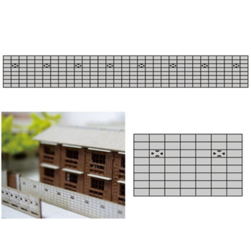 Advance 0011 Block Wall A (5 Sheets) (Z scale)