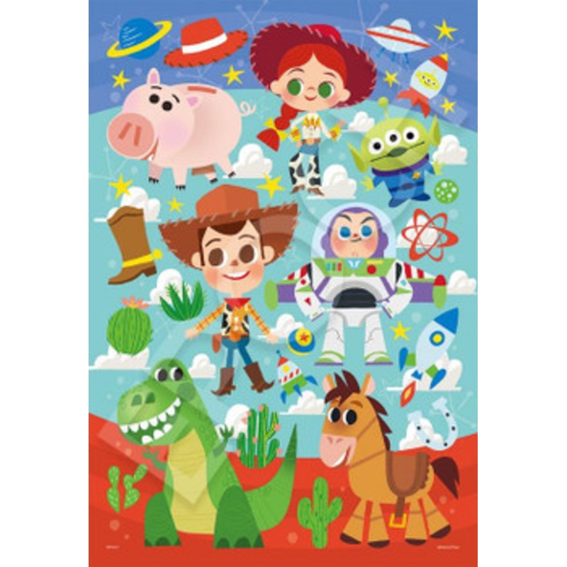 Epoch 73-310 Jigsaw Puzzle Toy Story Play Together (Decoration Puzzle) (300 Pieces)