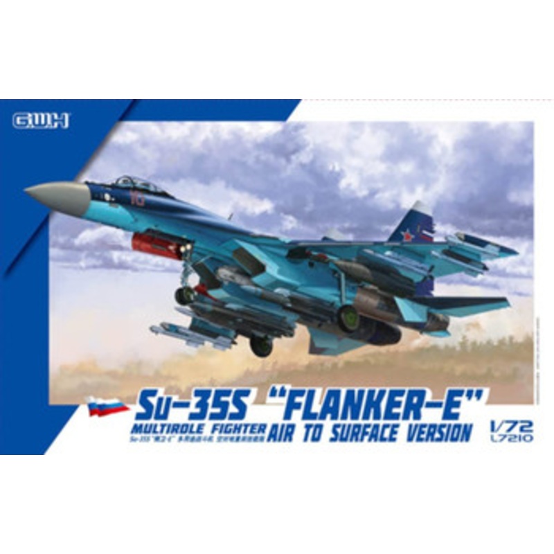 Great Wall Hobby 1/72 Great Wall Hobby Su-35S Flanker E Air-to-surface Weapon Mounted Plastic Model
