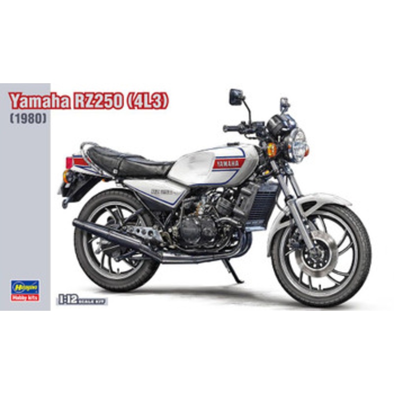Hasegawa 1/12 Yamaha RZ250 4L3 1980 Plastic Model
