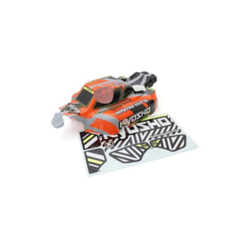 Kyosho IFB117ORB INFERNO MP9 TKI4 V2 Decoration Body Set (Orange)