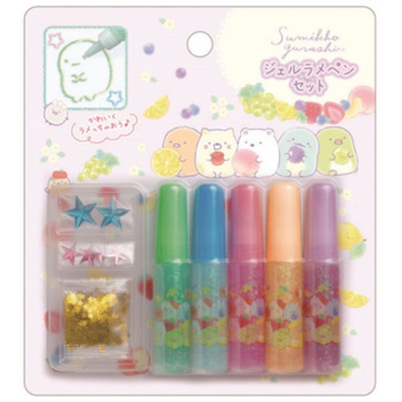 San-x Sumikko Gurashi Glitter Gel Pen Set