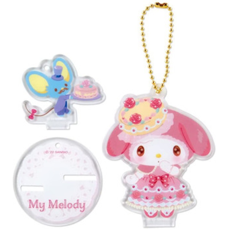 Sanrio Acrylic Stand Rose Sweet Lookbook My Melody