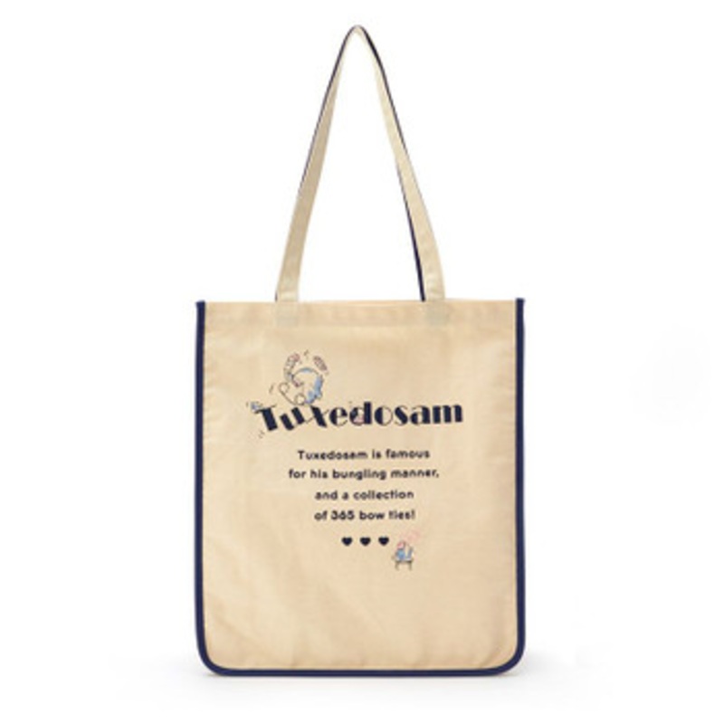 Sanrio Piping Tote Bag Tuxedo Sam
