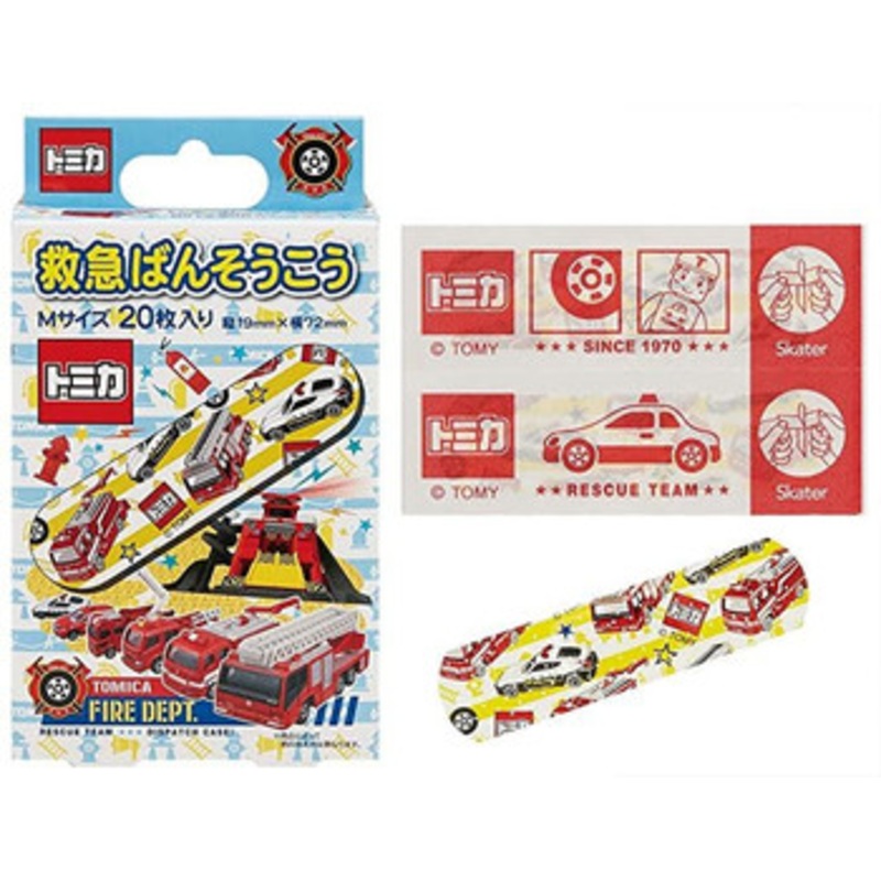 Skater First Aid Plaster Set (M size) Tomica 19