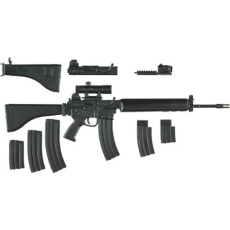 Tomytec Military Series 1/12 Little Armory LA087 AR18 Type Plastic Model