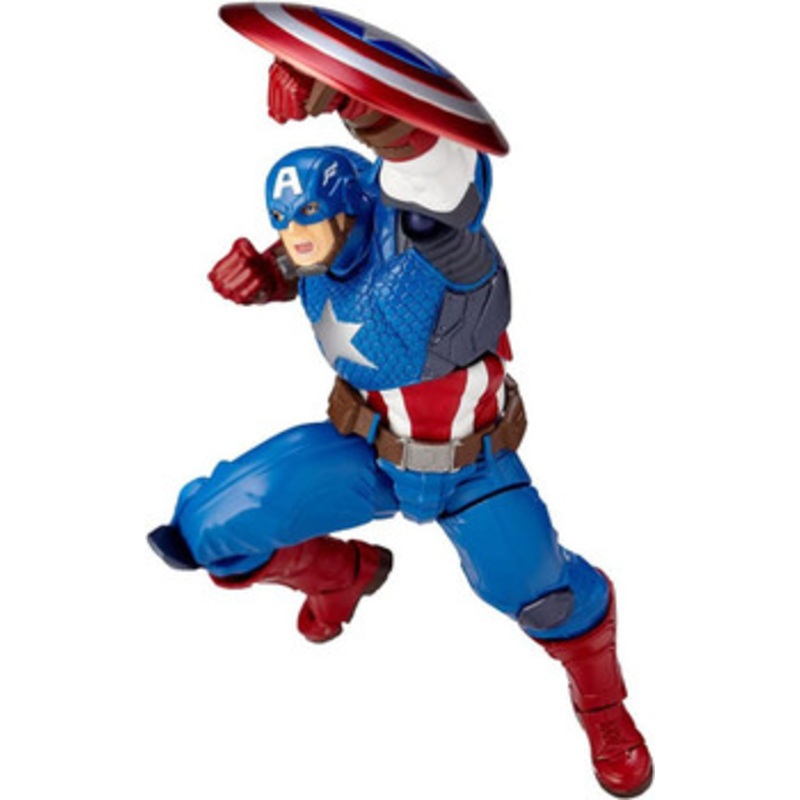 Kaiyodo Figure Complex Amazing Yamaguchi No.007 Captain America Figure