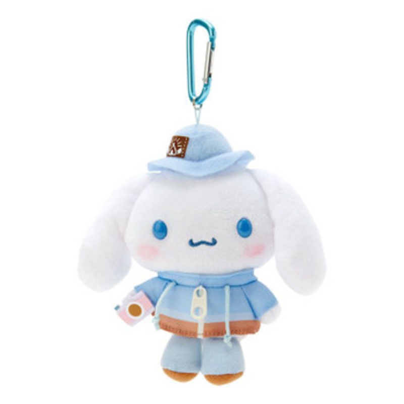 Sanrio Plush Mascot Holder (Cute Camping) Cinnamoroll