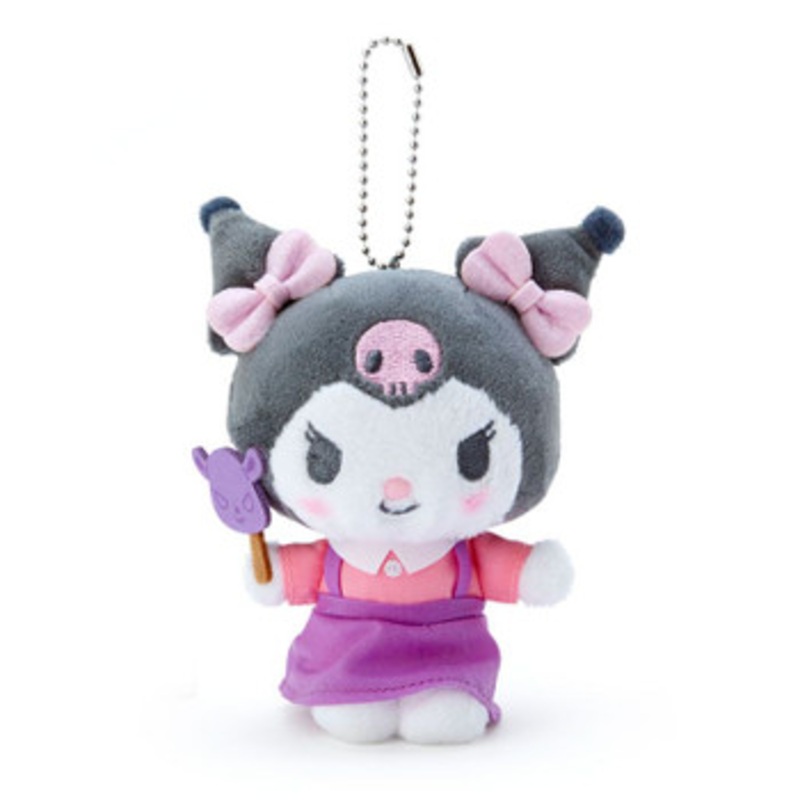 Sanrio Plush Mascot Holder Kuromi (Sanrio Dagashi Honpo)