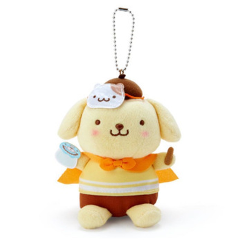 Sanrio Plush Mascot Holder Pom Pom Purin (Sanrio Dagashi Honpo)