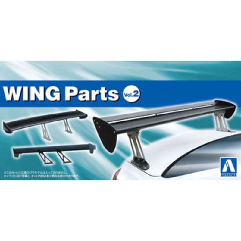 Aoshima Tuned Parts 1/24 Wing Parts Vol.2