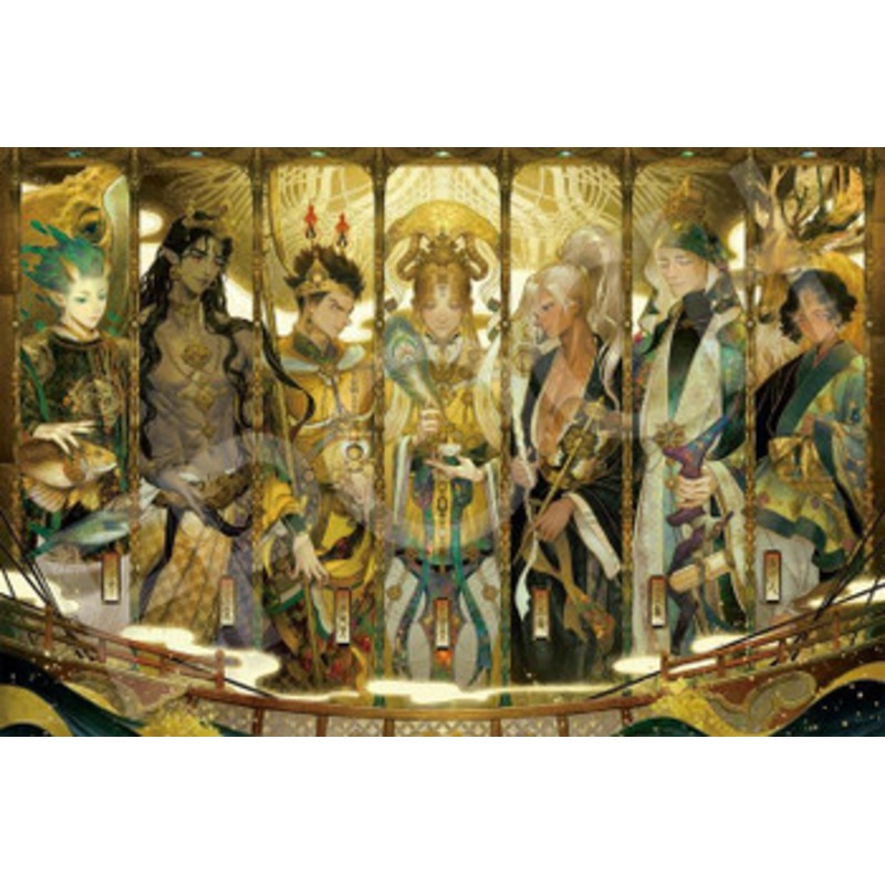 Epoch 12-519s Jigsaw Puzzle Chatalaw Shichifuku (1000 Pieces)