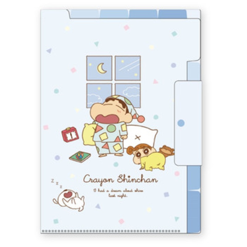 T’s Factory Crayon Shin-chan Pajama A4 Clear File