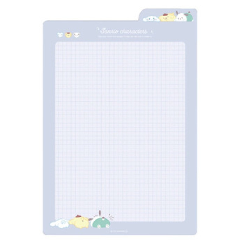 T’s Factory Sanrio Firm Plastic Writing Board Funyumaru/ Blue