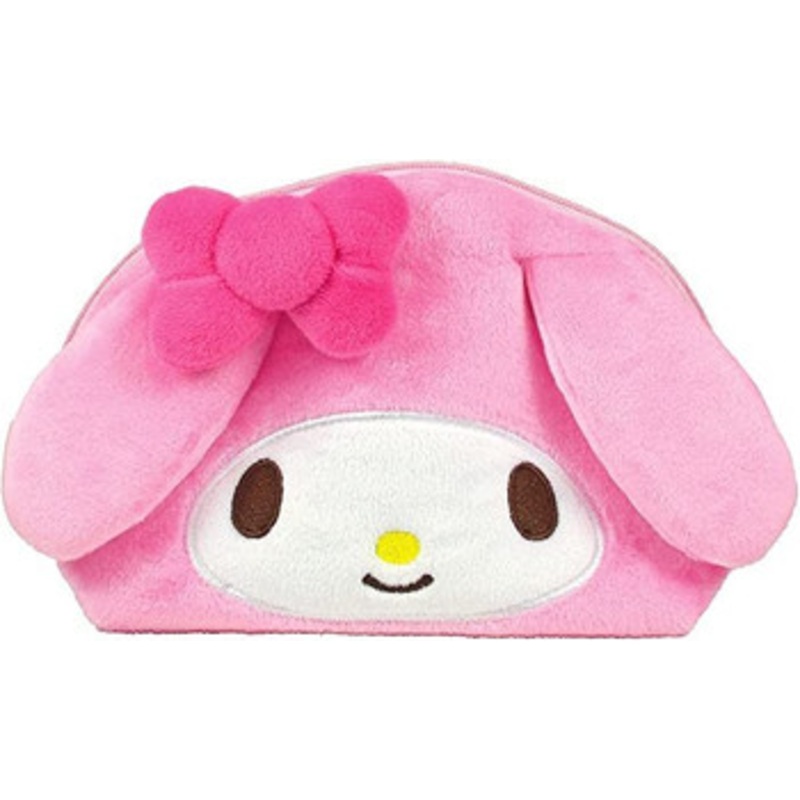 T’s Factory Sanrio Plush Toy Face Pouch My Melody