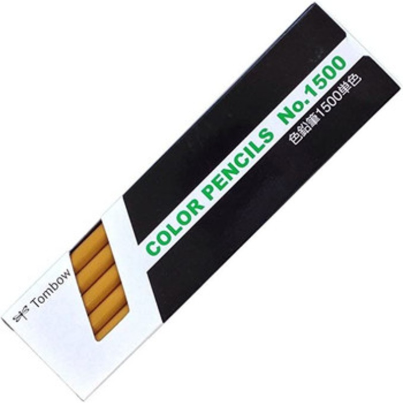 Tombow Colored Pencil 1500 Set Of 12 Ochre