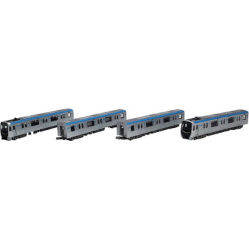 Tomytec Linear Subway Sendai City Transportation Bureau Series 2000 Tozai Line (Gold Belt) 4 Cars Set B (N scale)