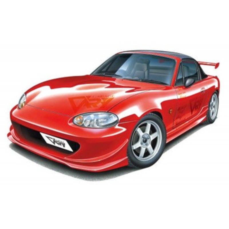Aoshima The Tuned Car 1/24 Garage Belly NB8C Roadster ’99 (Mazda) Plastic Model