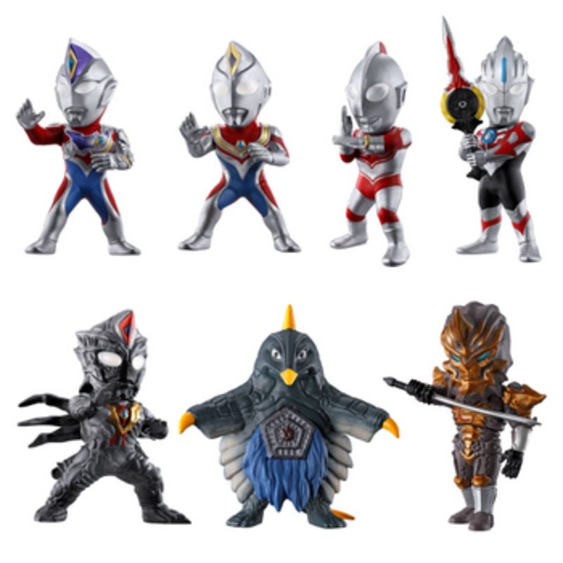 Bandai Candy Converge Motion Ultraman 3 10Pcs Box (Candy Toy)