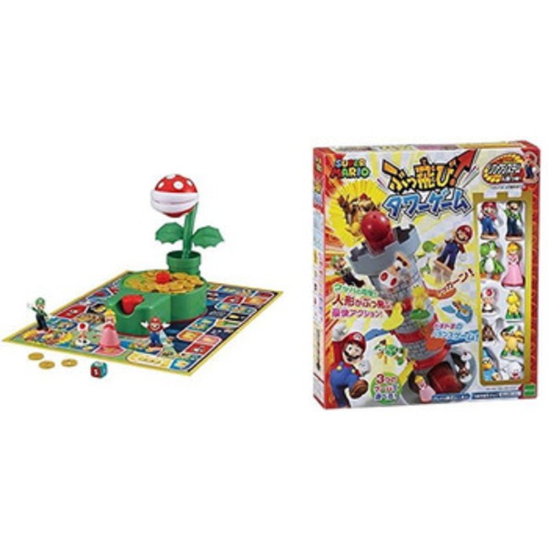 Epoch Super Mario Careful of the Bite! Piranha Plant Game