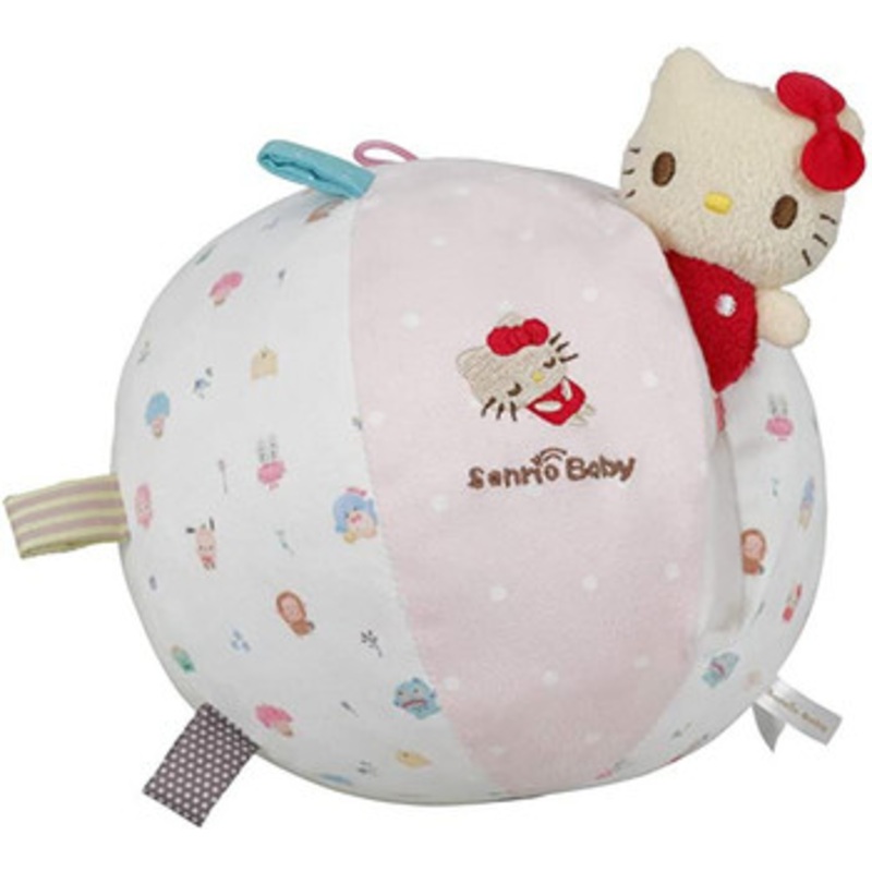 Kawada Sanrio Baby My First Ball w/ Rattle