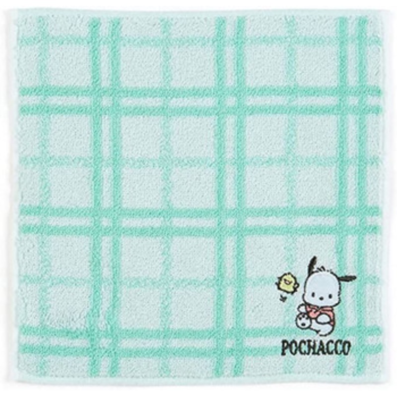 Sanrio Mini Towel L Plaid/Pochacco 305651