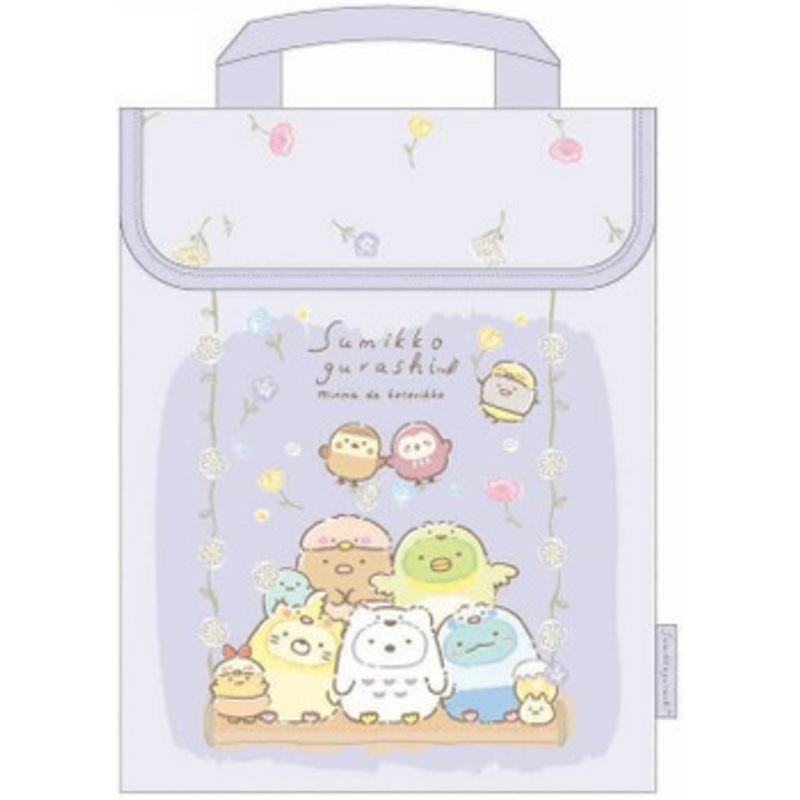 Sumikko Gurashi Tablet Case 3 Piece Set L Purple