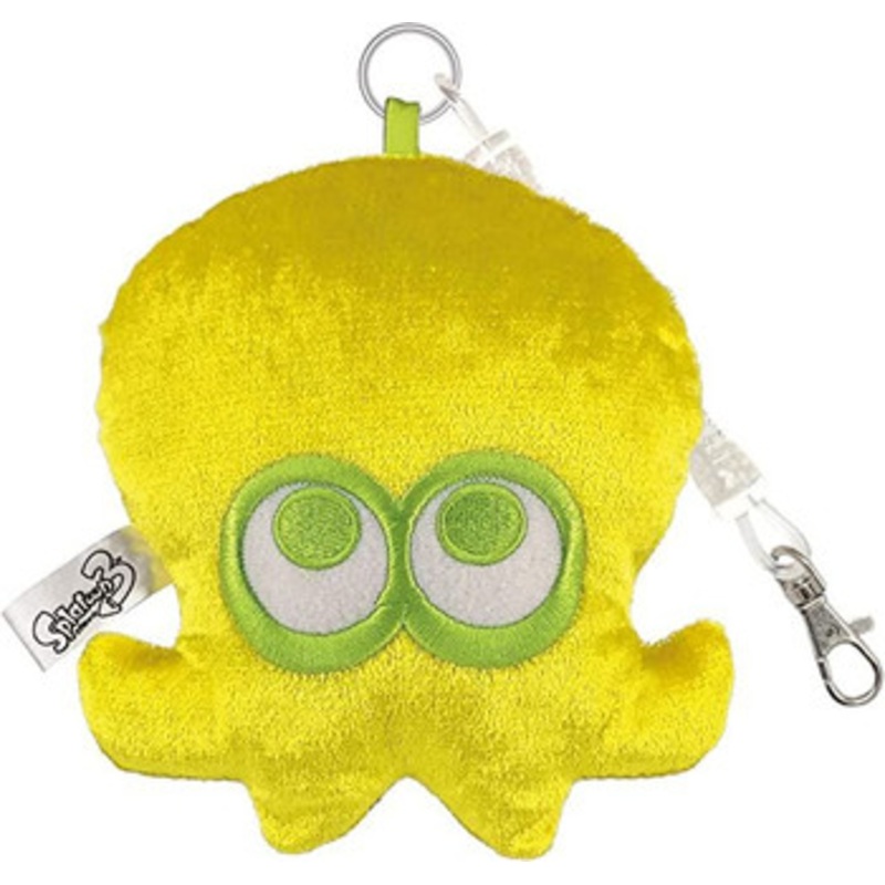 Sun Art Splatoon 3 Pass Case Yellow Octopus
