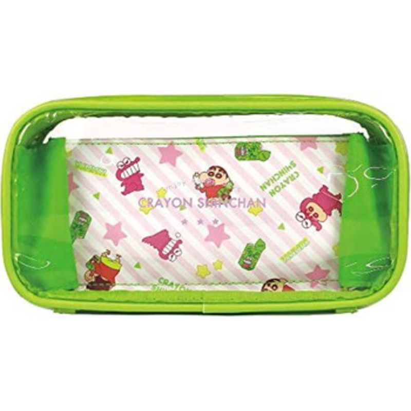 T’s Factory Clear Pouch Crayon Shin-chan Chocobi