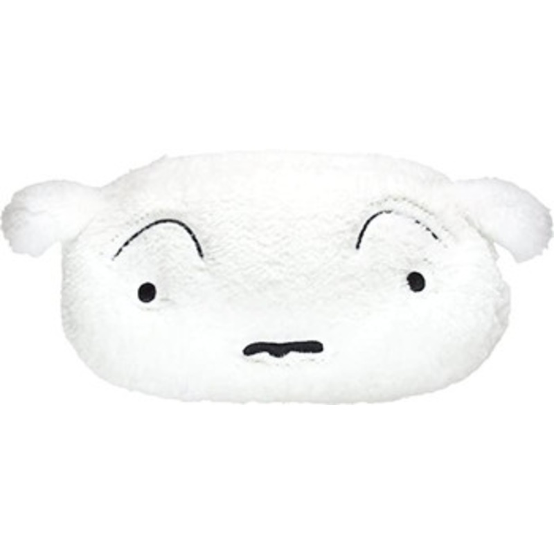 T’s Factory Crayon Shin-chan Plush Face Pen Case Shiro