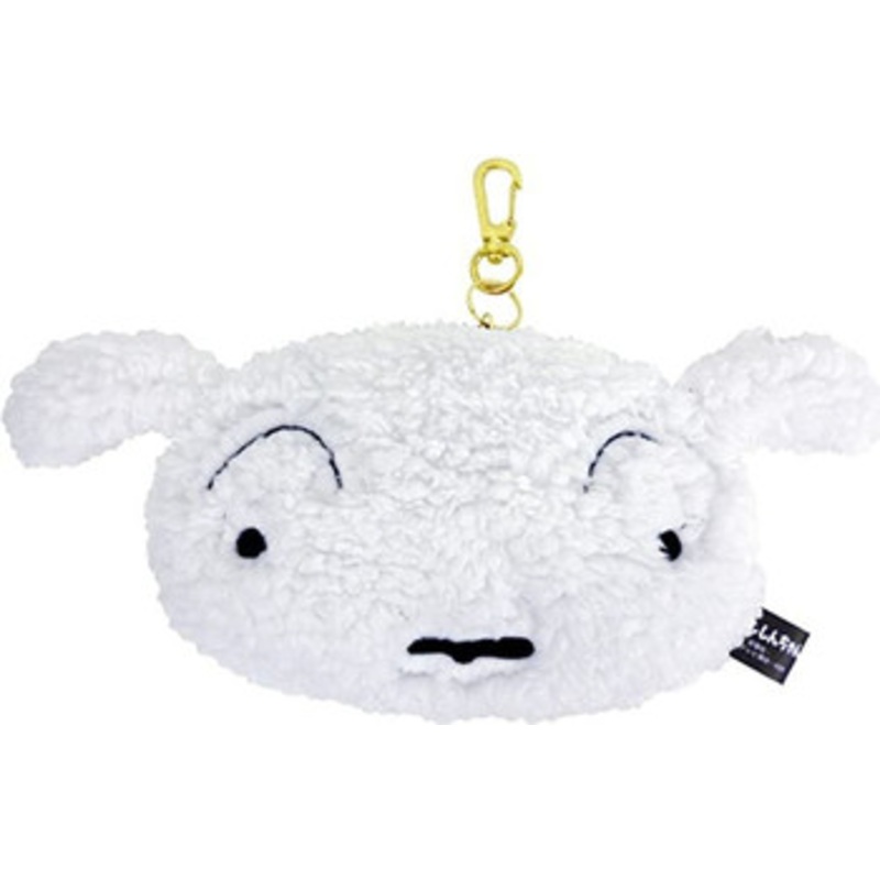 T’s Factory Crayon Shin-chan Plush Pass Case Shiro