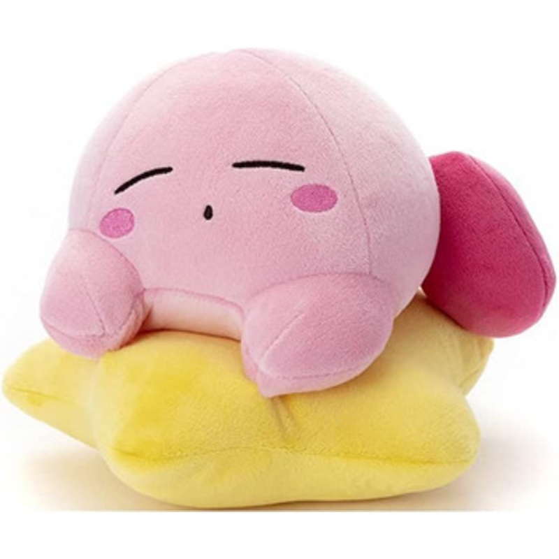 Takara Tomy A.R.T.S Kirby of the Stars Plush Toy 30th Anniversary Sleeping Friend Kirby S