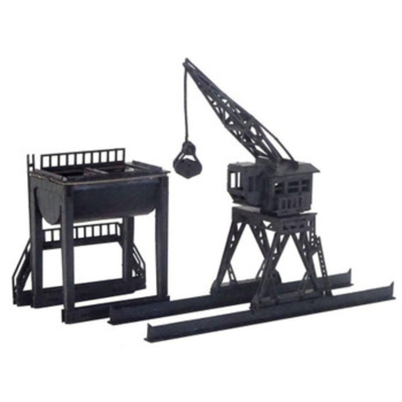 Advance 0061 Crane and Coal Feeding Tank Assembly Kit (Z scale)