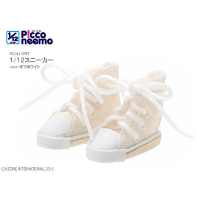 Azone PIC043-OWT 1/12 Sneakers (Off White)