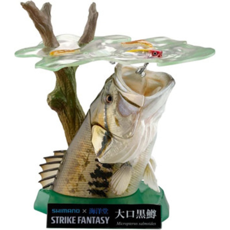 Kaiyodo STRIKE FANTASY Micropterus Salmoides Figure