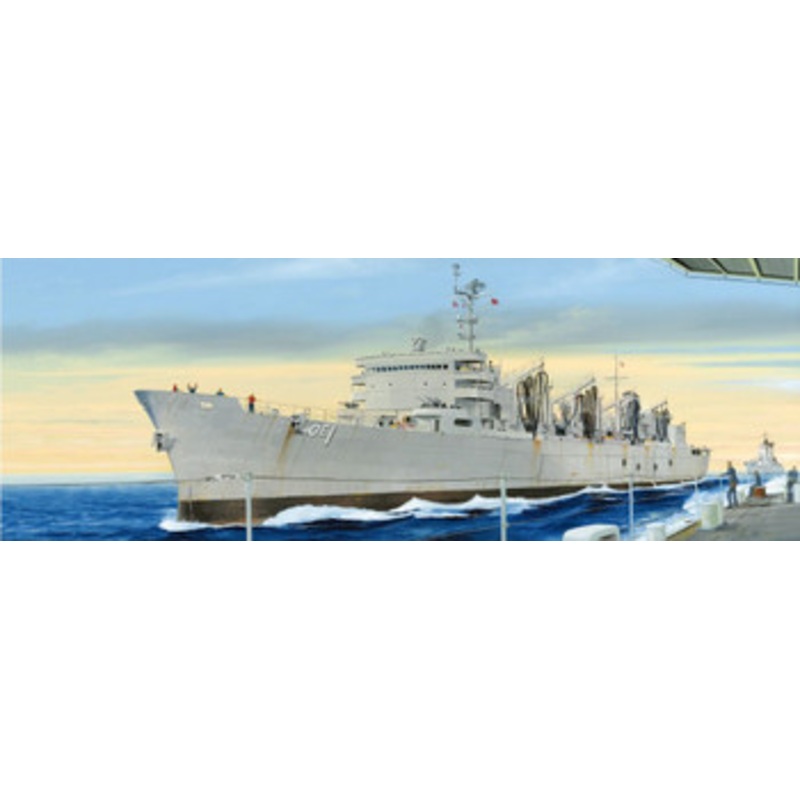 Pit-Road 1/700 Skywave U.S. Navy Fast Combat Support Ship AOE-1 Sacramento Plastic Model