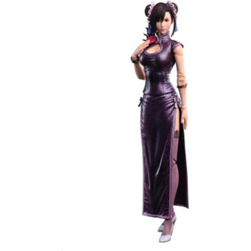 Square Enix Play Arts Kai Tifa Lockhart Fighter Dress Ver. Figure (Final Fantasy VII Remake)
