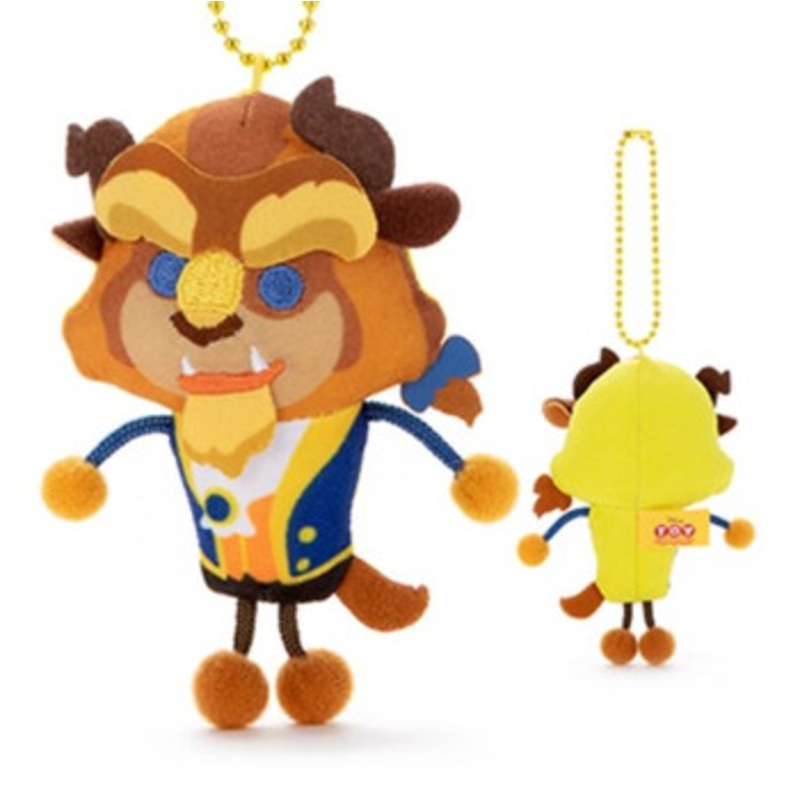 Takara Tomy A.R.T.S Disney Ball Chain Mascot Beast (Beauty and the Beast)