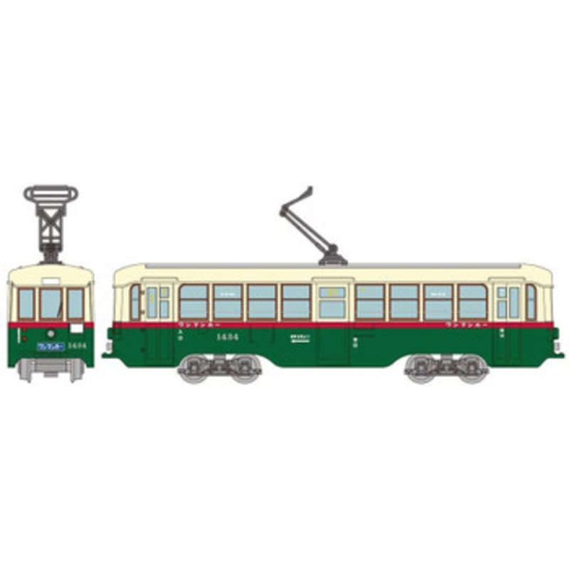 Tomytec Nagoya Municipal Transportation Bureau Type 1400 (N scale)