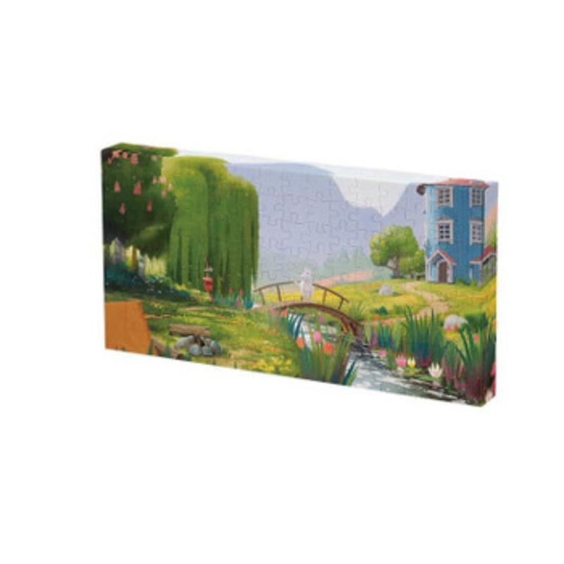 Yanoman 2304-20 Jigsaw Puzzle Moomin Nicer Place Than Anywhere Else (120 Pieces)