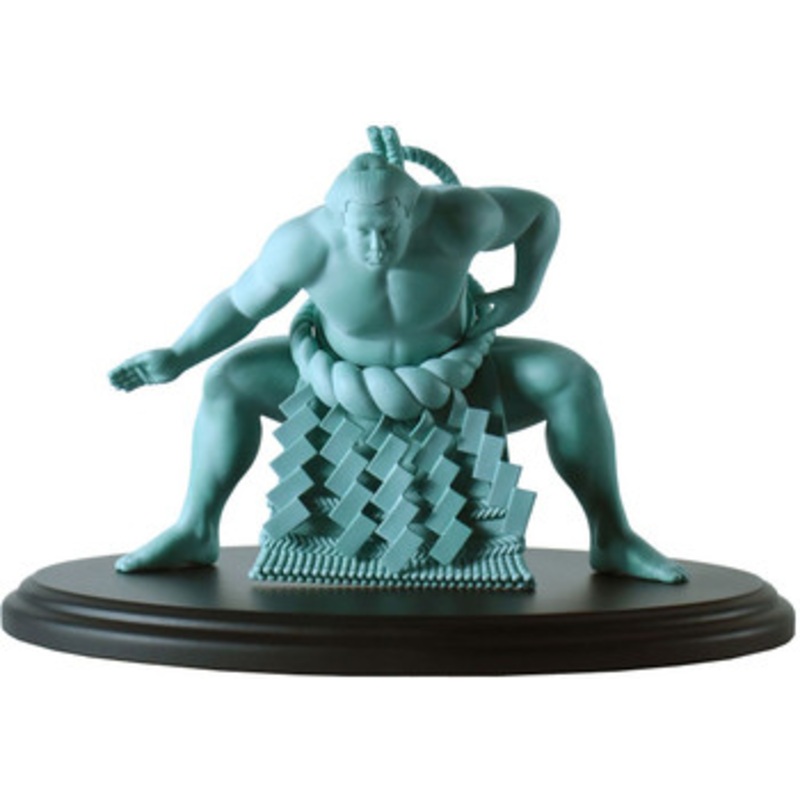 BellFine 58th Yokozuna Chiyonofuji Green Rust Model 1/8 Figure