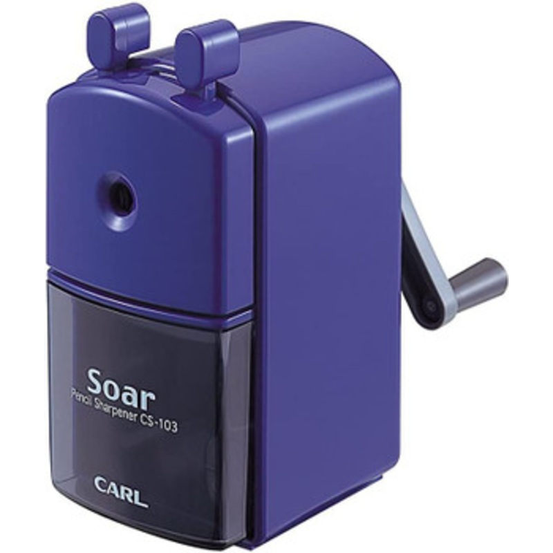 CARL Desktop Pencil Sharpener Soar Dark Blue