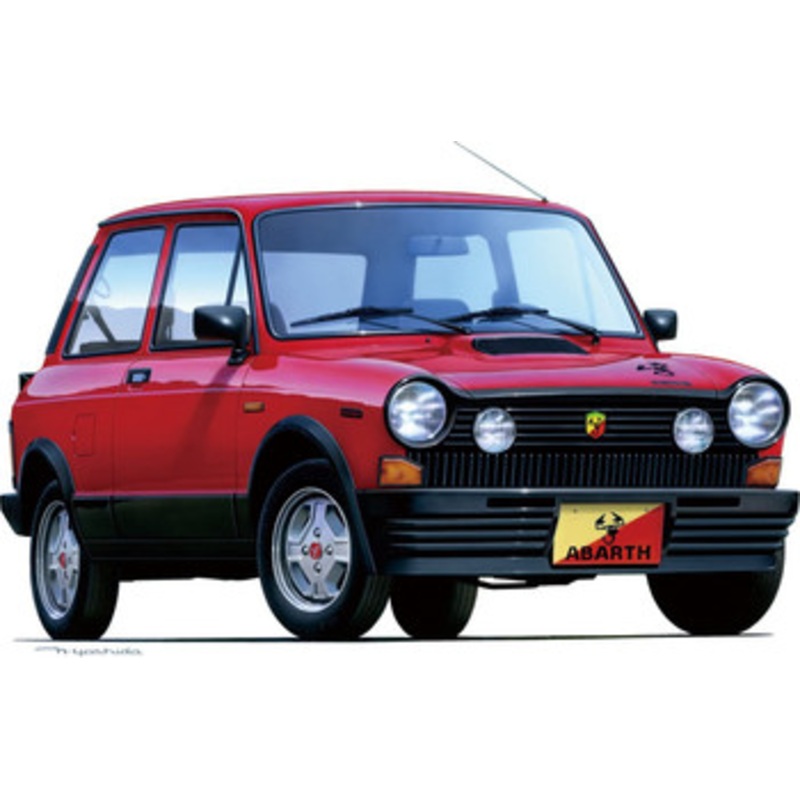 Fujimi Real Sports Car 1/24 Autobianchi A112 Abarth Plastic Model