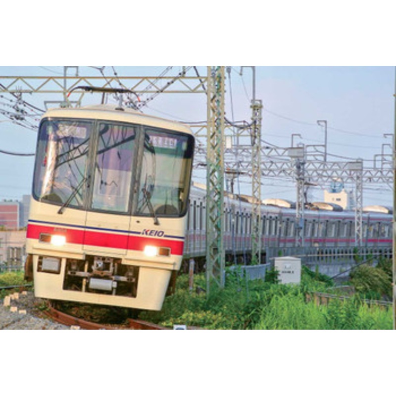 Greenmax 31572 Keio Series 8000 (Un-Updated/8014 Configuration) 6 Cars Add-on Set (N scale)