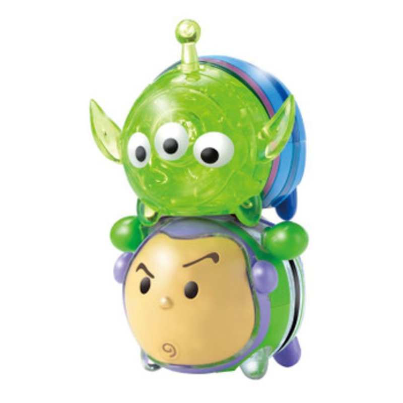 Hanayama 07651 Crystal Gallery 3D Puzzle Disney Tsum Tsum Buzz Lightyear & Alien 44 Pieces
