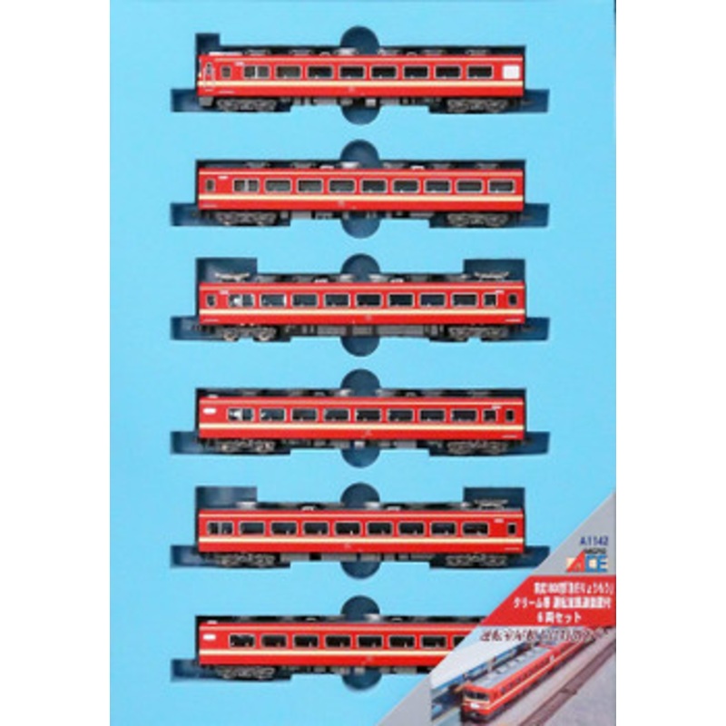 Microace A1142 Tobu Type 1800 ‘Express Ryomo’ Cream Belt 6 Cars Set (N Scale)