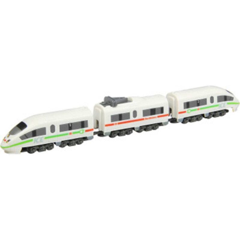 Rokuhan ST014-2 Z Shorty DB ICE3 BR406 Green Stripes 3 Cars Set (Z Scale)